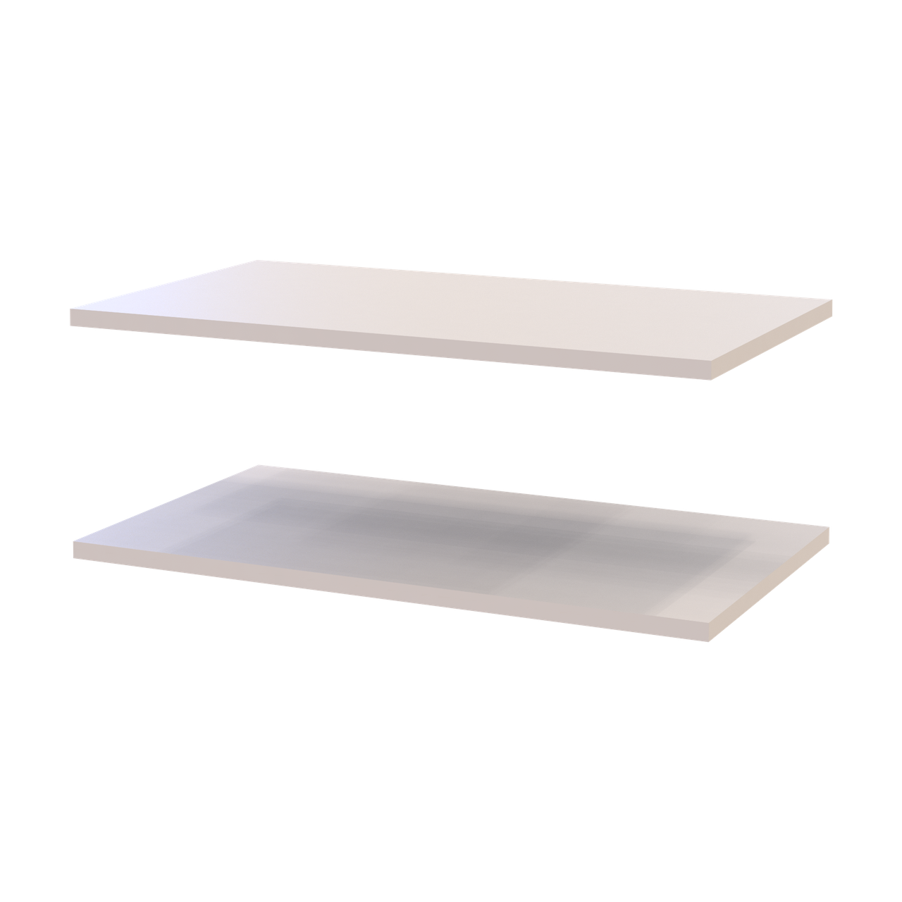 Полиці до тумби (2 шт) Doros Кассель Кашемір 61.5х34.5х1.6 (41516221) 2