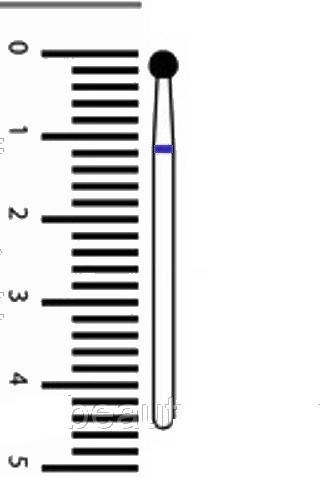 

Насадка на фрезер алмазная малая сферическая шарик