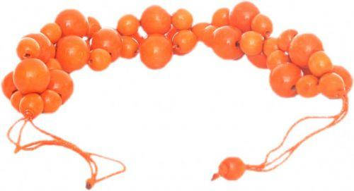

Деревянное ожерелье Руди "Гроздь" (оранжевое), 25 см Д378ут-2