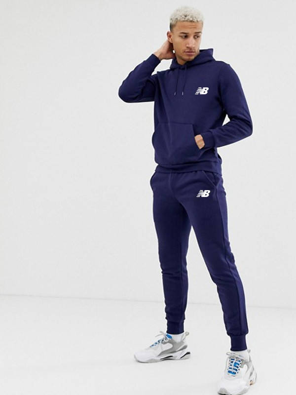 

Спортивный мужской костюм для тренировок New Balance (Нью Беленс) синий S