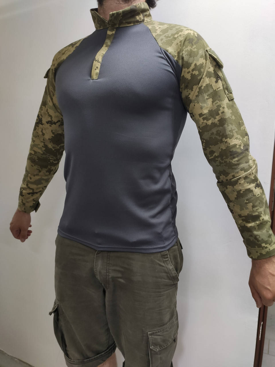 

Убакс тактическая рубаха ЗС України CoolMAX отвод влаги пиксель, Камуфляж пиксель