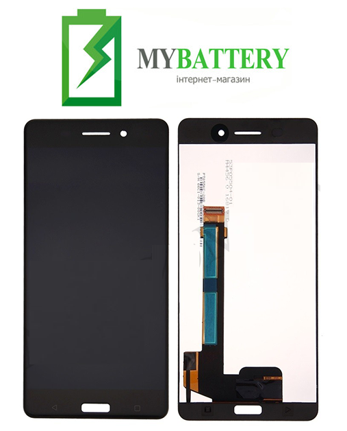 

Дисплей (LCD) Nokia 6.1 TA-1050/ Dual Sim TA-1043 с сенсором черный