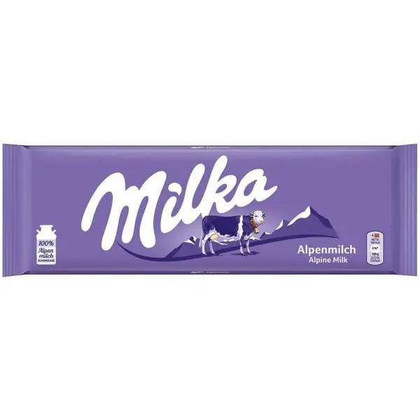 

Шоколад Milka Alpenmilch Alpine Milk Милка с Альпийским Молоком 270 г Швейцария