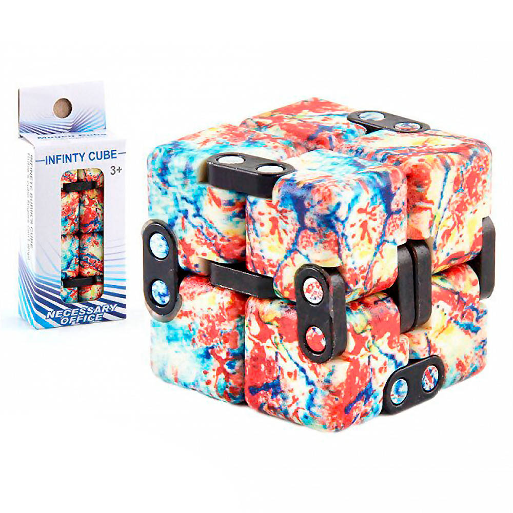 

Кубик антистресс Infinity Cube радужный (оранжевый с синим) 1532530541