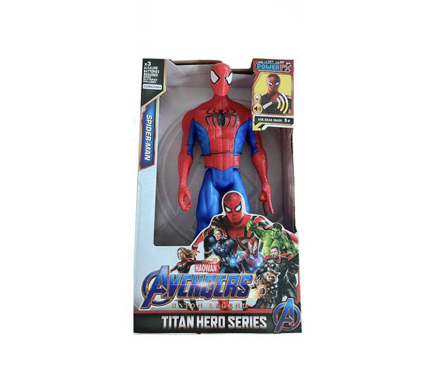 

Человек-паук Герои Avengers батар. свет,звук, в кор. 38*23*7,5см