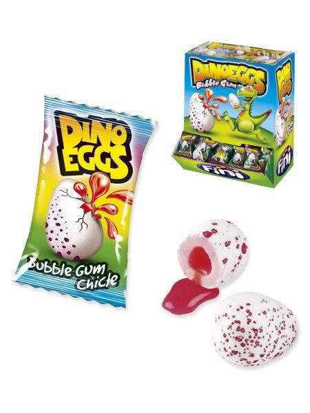 

Жувальна гумка "Dino Eggs GUM FINI", яйця динозавра Діно 5 грам.