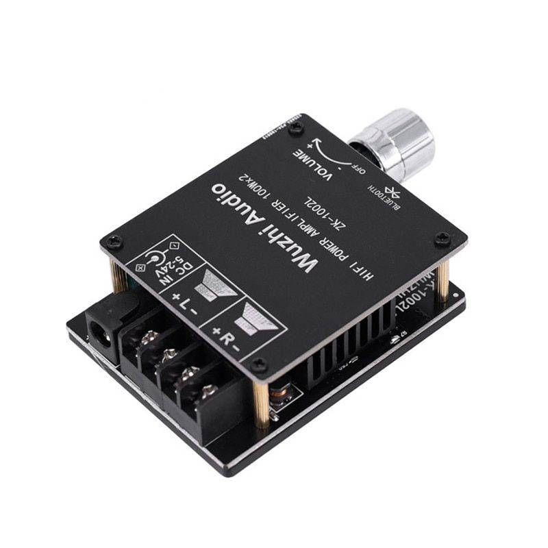 

Аудио усилитель TPA3116 2.0, 5-27В 5А, 2x100Вт, Bluetooth 5.0, ZK-1002L