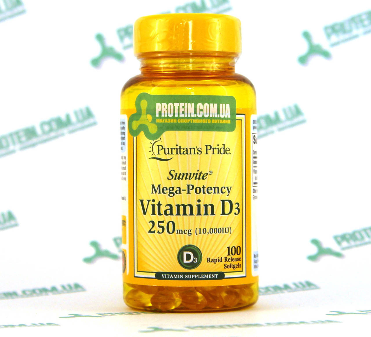 

Витамин Д3 Puritans Pride Vitamin D3 10000 IU 250 мкг 100 капс