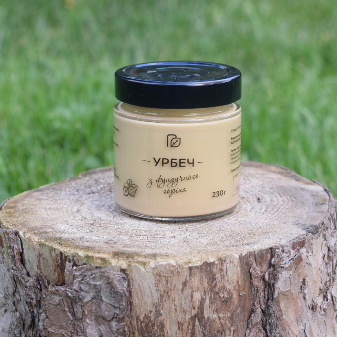 

Урбеч из ореха фундука 230г.