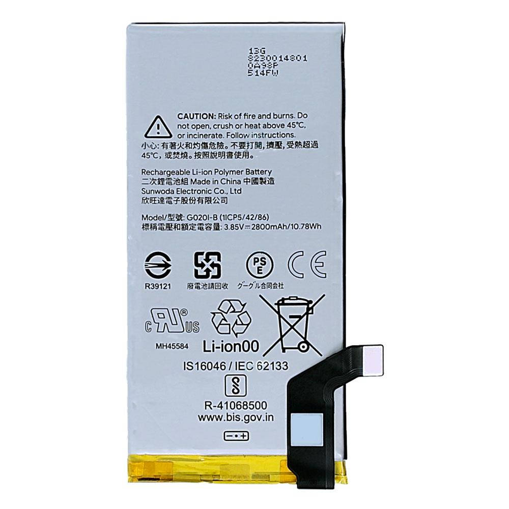 

Аккумулятор Google G020I-B для Google Pixel 4 (2800 mAh) (Original PRC)
