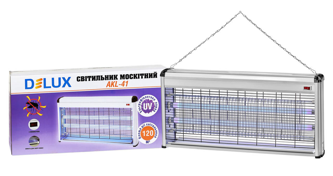

Уничтожитель насекомых, электромухоловка Delux AKL 41