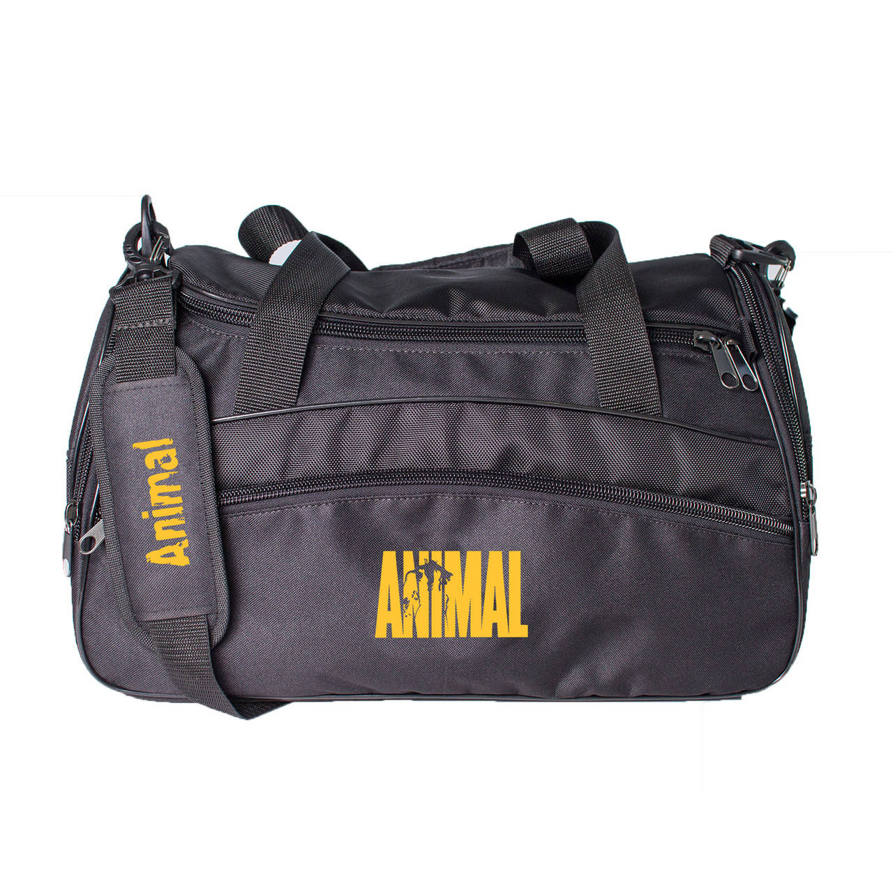 

Сумка спортивная мужская каркасной формы Animal 25L, Черный