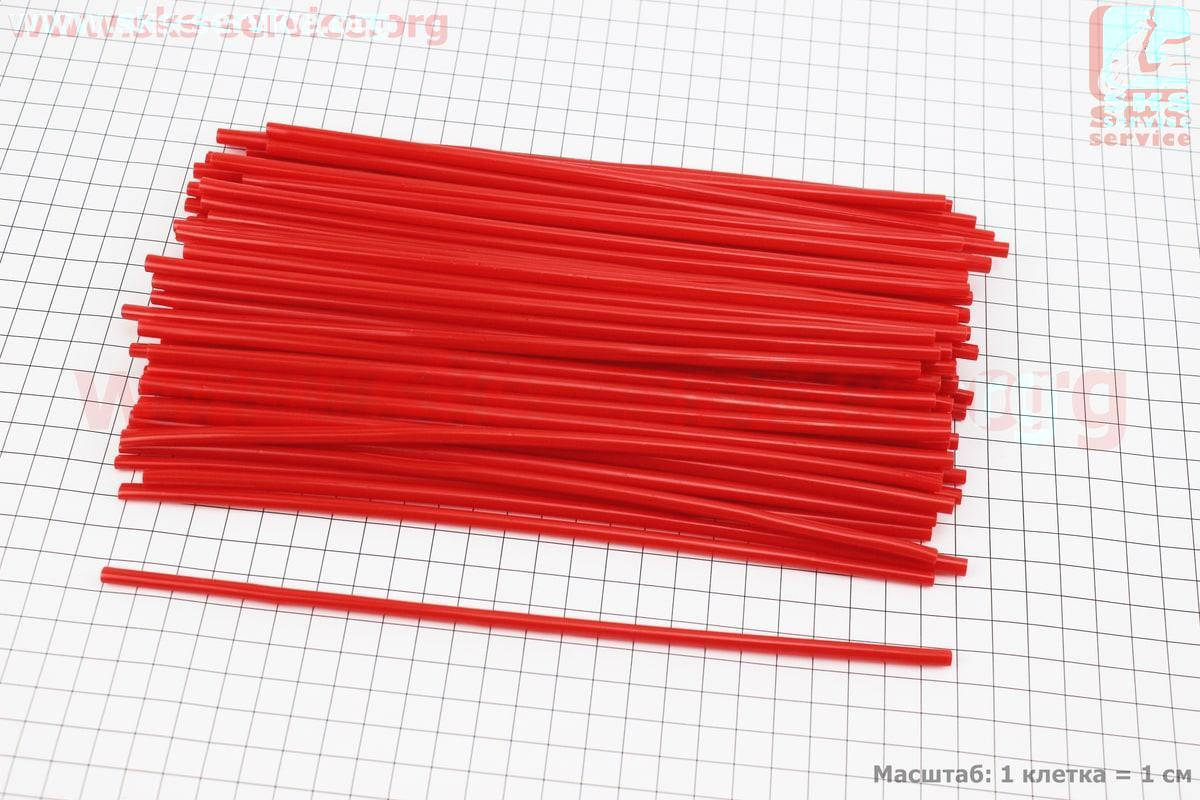 

Накладки на спицы 5* 235 мм комплект 72 штуки красные