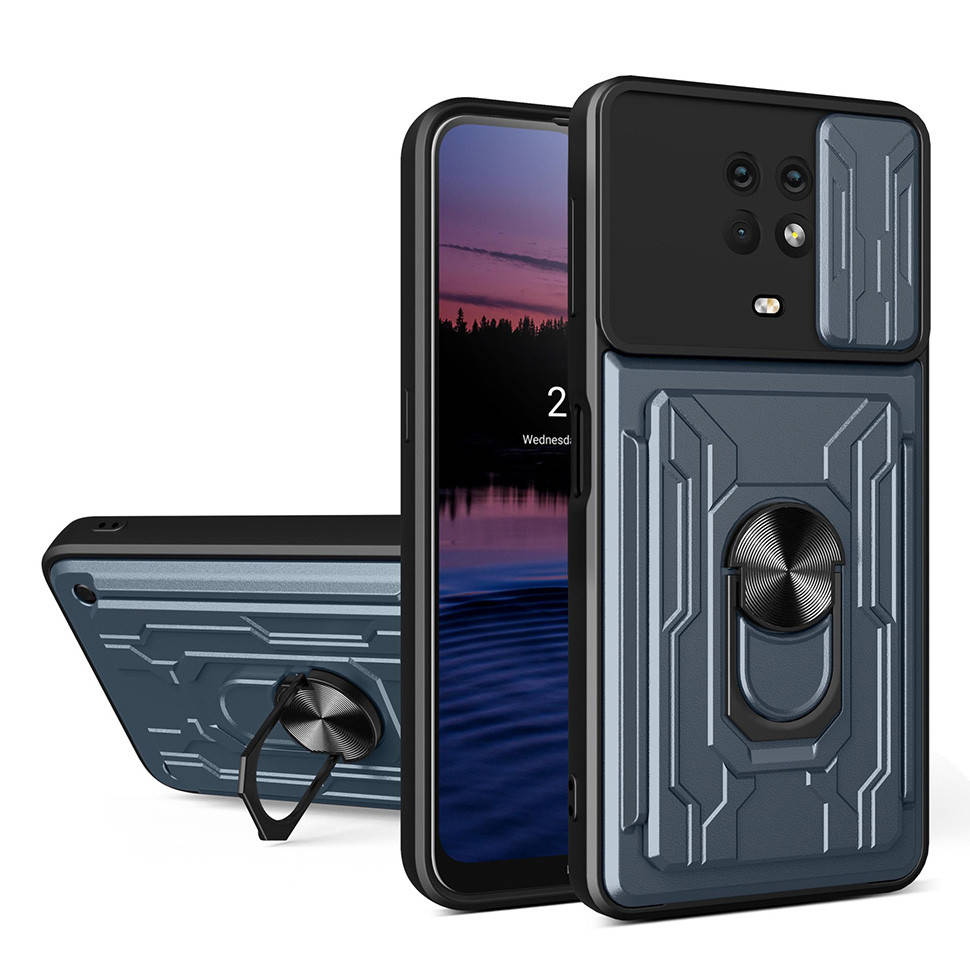 

Ударопрочный чехол Force CamShield для Nokia G20 Серый