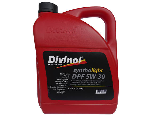 

Масло Divinol Syntholight DPF 5W-30 5л