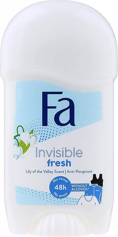 

Антиперспірант FA 50мл олівець жіночий Invisible Fresh