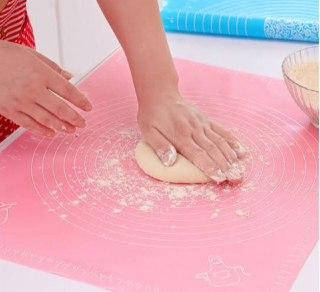 

Силіконовий килимок для розкачування тіста MAT Rose 40*30 см коврик для теста, Розовый