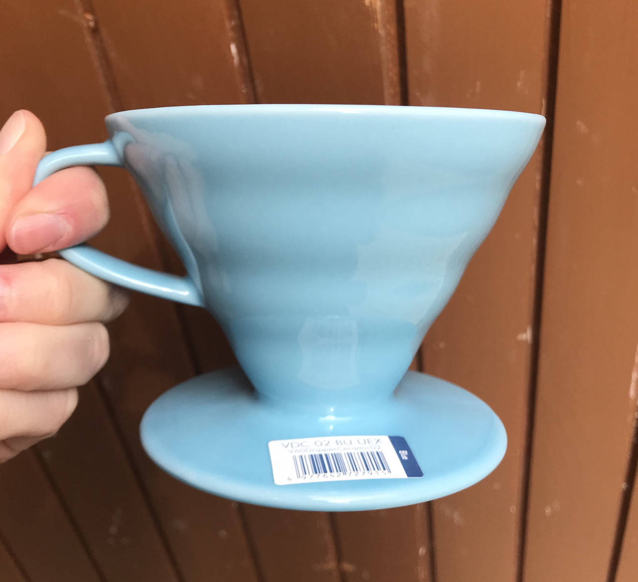 

Пуровер V60 BLUE Model керамический на 1-4 чашки 3VDC-02-BU-UEX