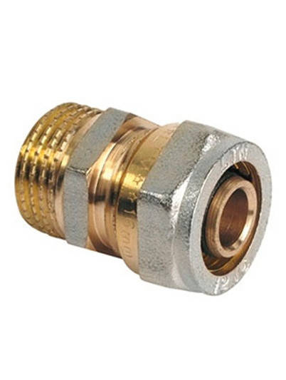 

Муфта металлопластик с наружной резьбой 20х1/2"