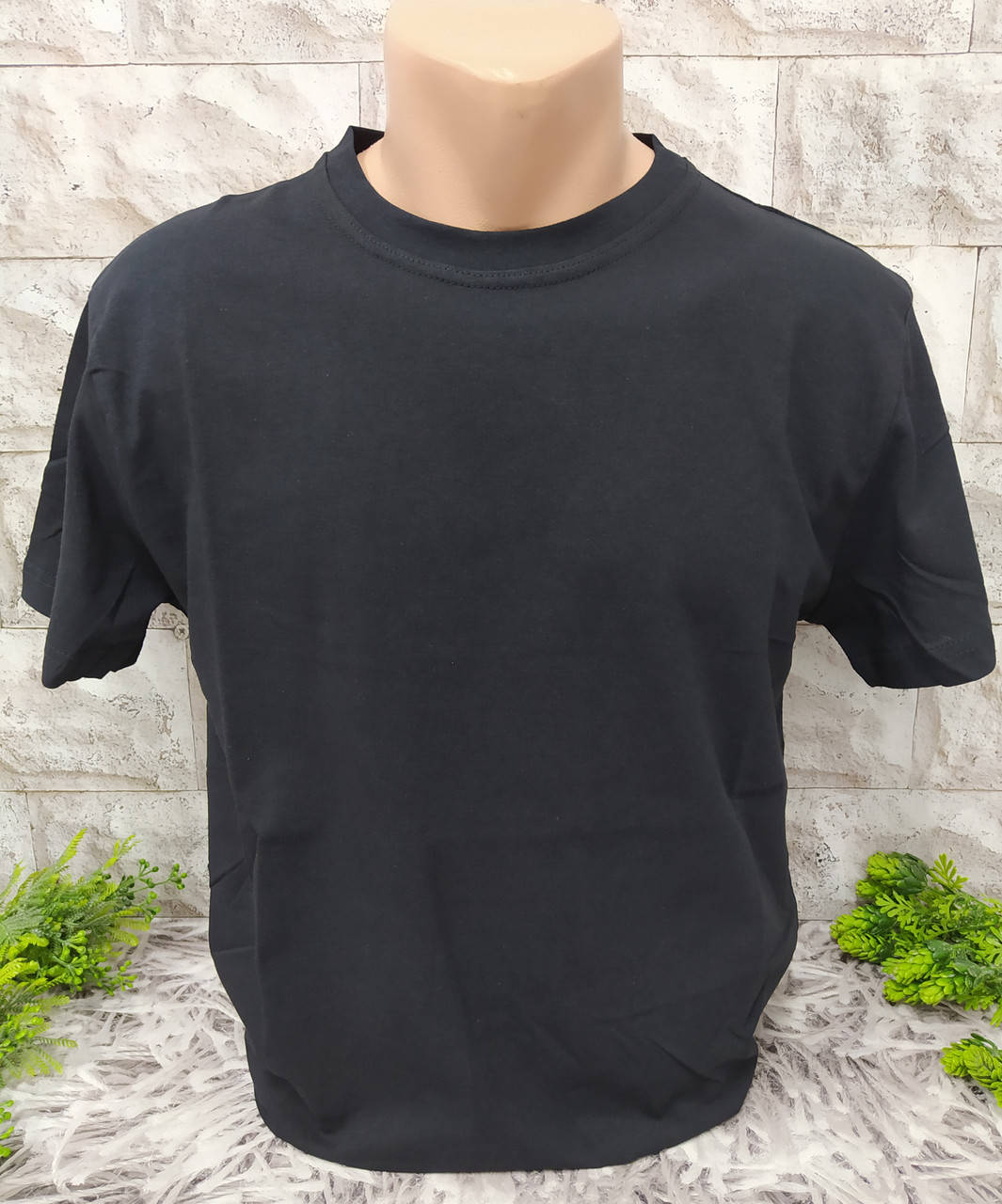 

Футболка мужская 2XL (р.50-52) 100% хлопок однотонная 562