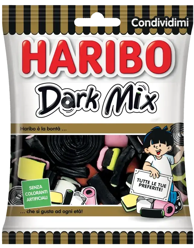 

Лакричное ассорти Haribo Dark Mix Lakritz 175 g