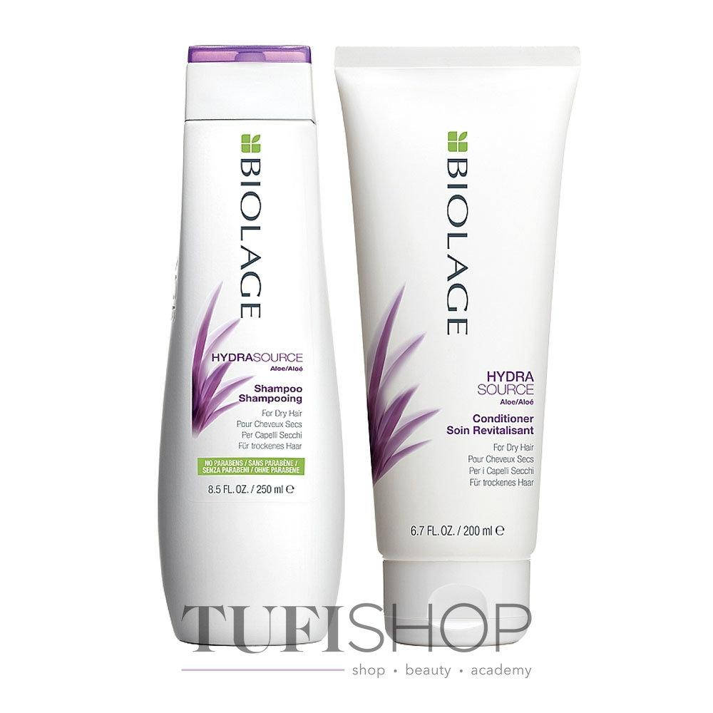 

Набор Biolage Hydra SOURCE для увлажнения волос - шампунь 250 мл и кондиционер 200 мл