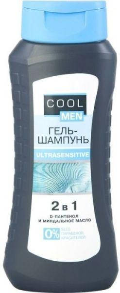 

Гель-шампунь 2в1 400 мл Cool Men ULTRASENSITIVE арт.6180