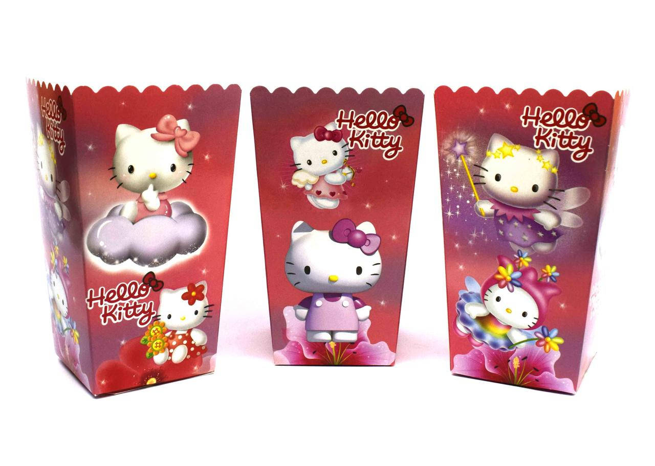 

Коробки для попкорна "Hello Kitty". В упак: 5 штук