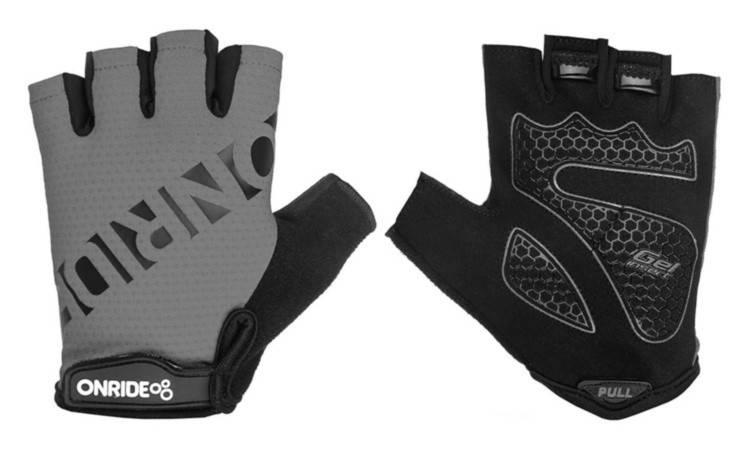 

Велоперчатки Onride Hold 20 черно-серые XXL (обхват ладони 22 см.)