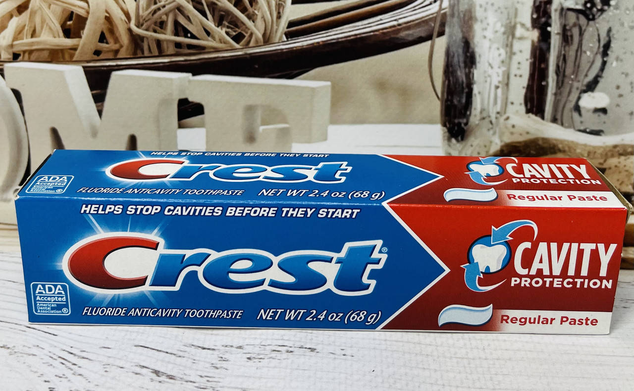 

Антикариесная зубная паста Crest Cavity Protection Regular Paste