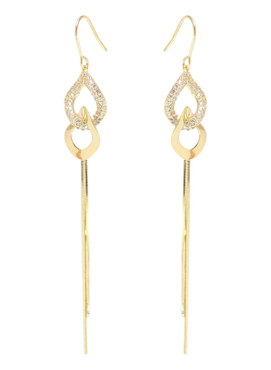 

Серьги Xuping JEAN GOUJON Позолота 14K подвески на французском замке "Элегантность"