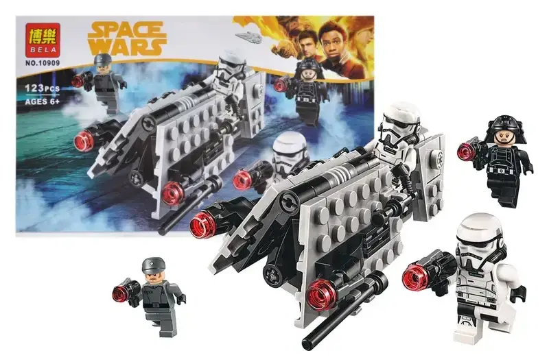 

Конструктор "STAR WARS" "Боевой набор Имперского корабля" 123 дет. 10909 р.26*16*4,5см.