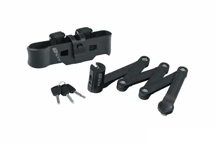 

Велозамок KLS FOLD 50 фолдинговий черный