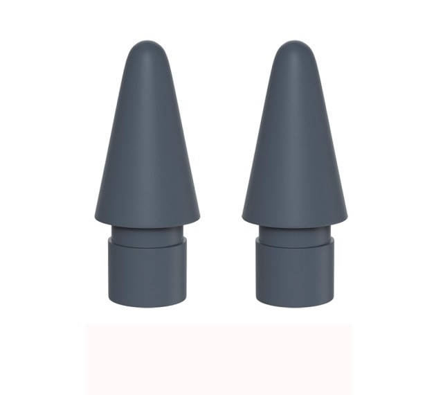 

Наконечник Goojodoq для стилуса Apple Pencil (1-2 поколение) (2шт) Grey, Серый