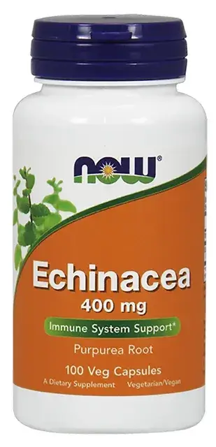 

Эхинацея (Echinacea Purpurea), Now Foods, 400 мг, 100 капсул