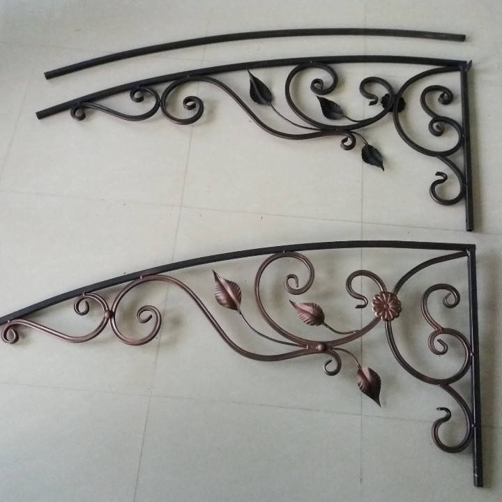 

Навес боковины 2 шт. 180 см, Коричневый