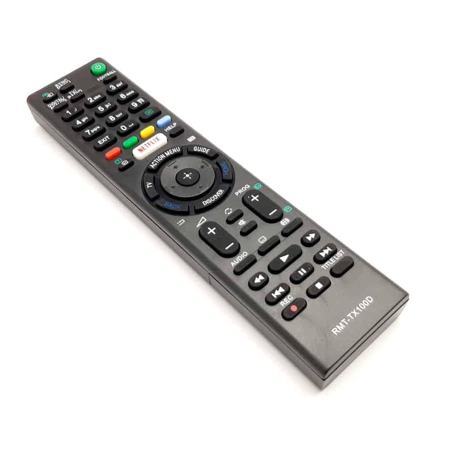 

Пульт для телевизора sony rmt-tx100d netflix, Черный