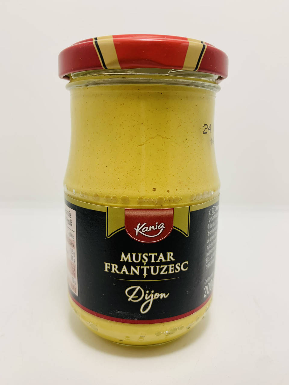

Горчица французская Kania Mustar Frantuzesc Dijon 200г