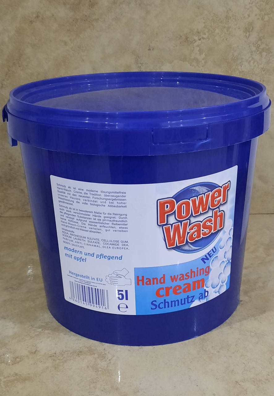 

Паста для мытья рук Hand washing cream Power Wash 5л.