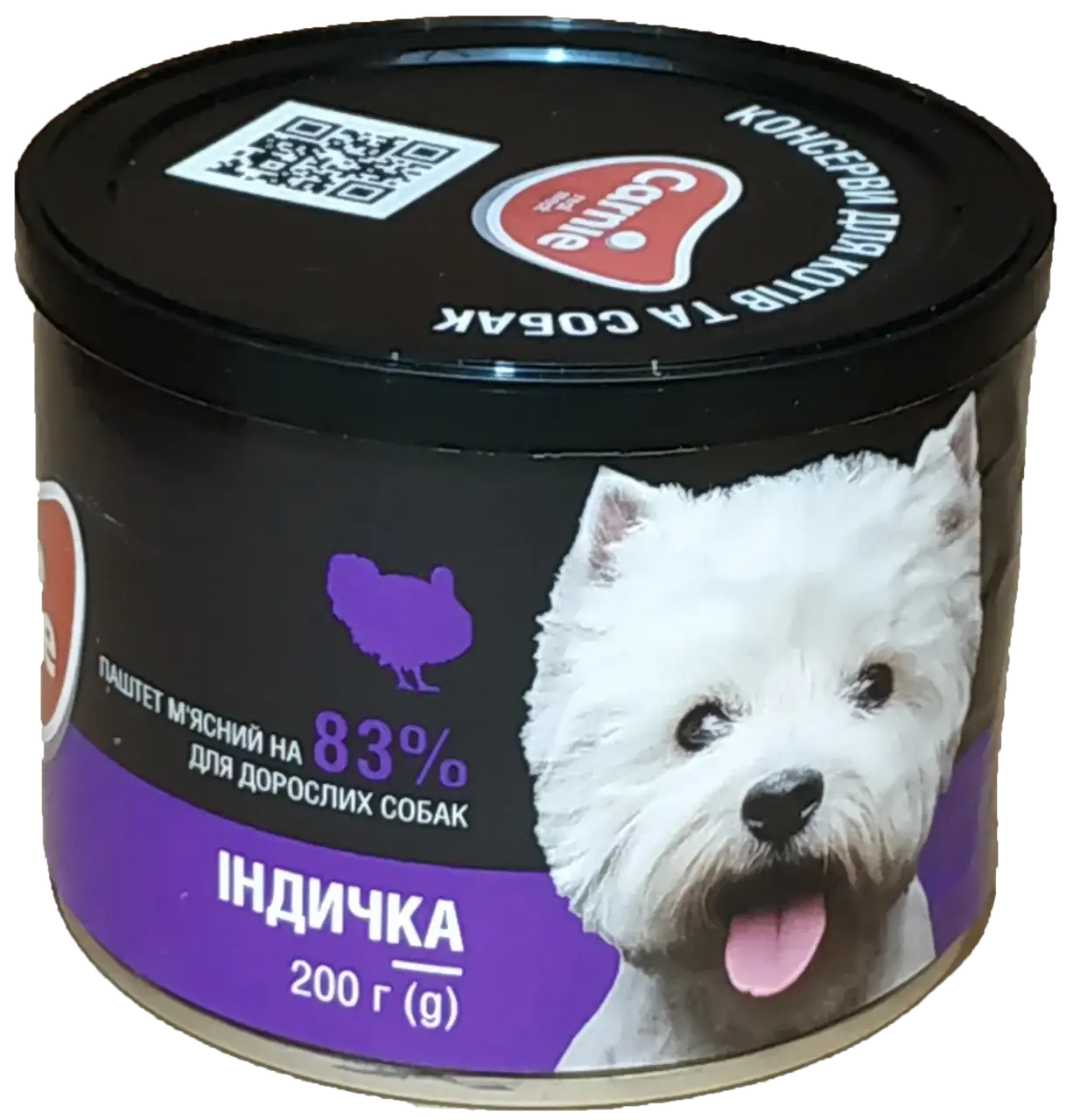 

Carnie паштет мясной с индейкой для взрослых собак 200 г