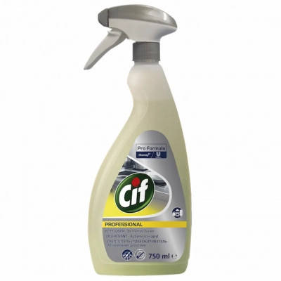 

Спрей для чистки кухни Cif Professional для чистки жира и пригара 750 мл (7615400116744)