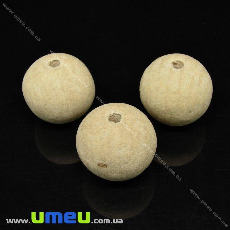 

Бусина деревянная без покрытия Круглая, 28 мм, Бук, 1 шт (BUS-001729)