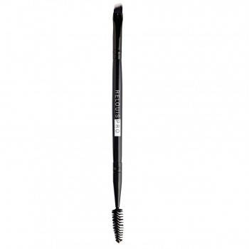 

Кисть косметическая №6 двусторонняя для бровей Relouis PRO Brow Eyeliner Brush
