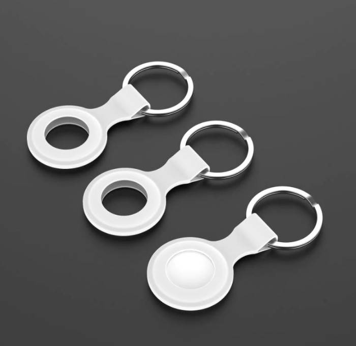 

Силиконовый чехол для Apple airtag белый