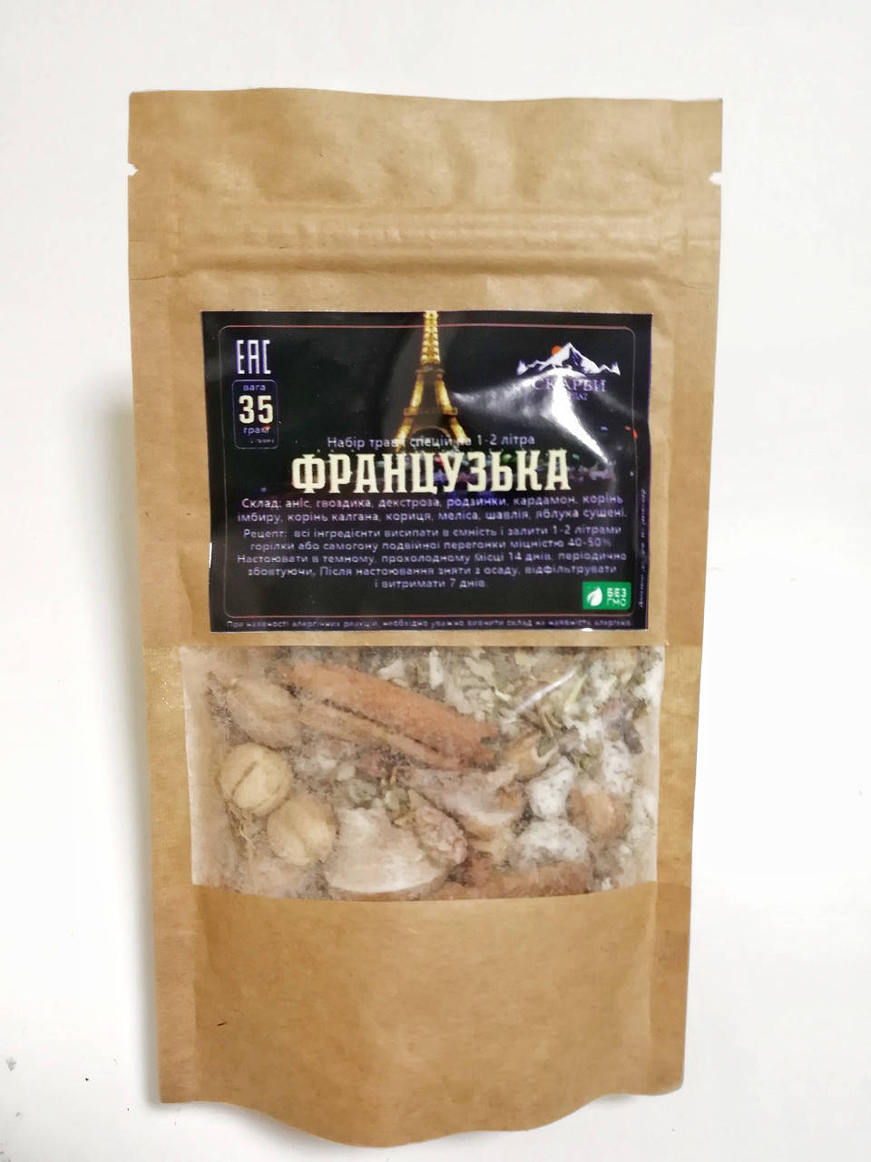 

Набор для настаивания настойки "Француженка" (1-2 л)