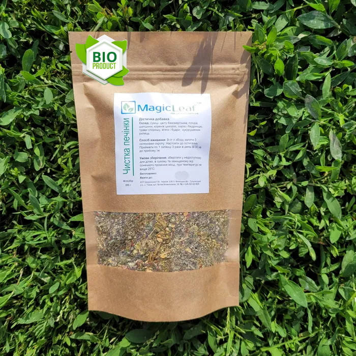 

Чистка печени – сбор трав для желчного, печени, 200г. "MagicLeaf"