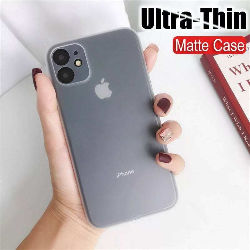 

Чехол белый ультра тонкий PP material 0.26мм для iphone 11