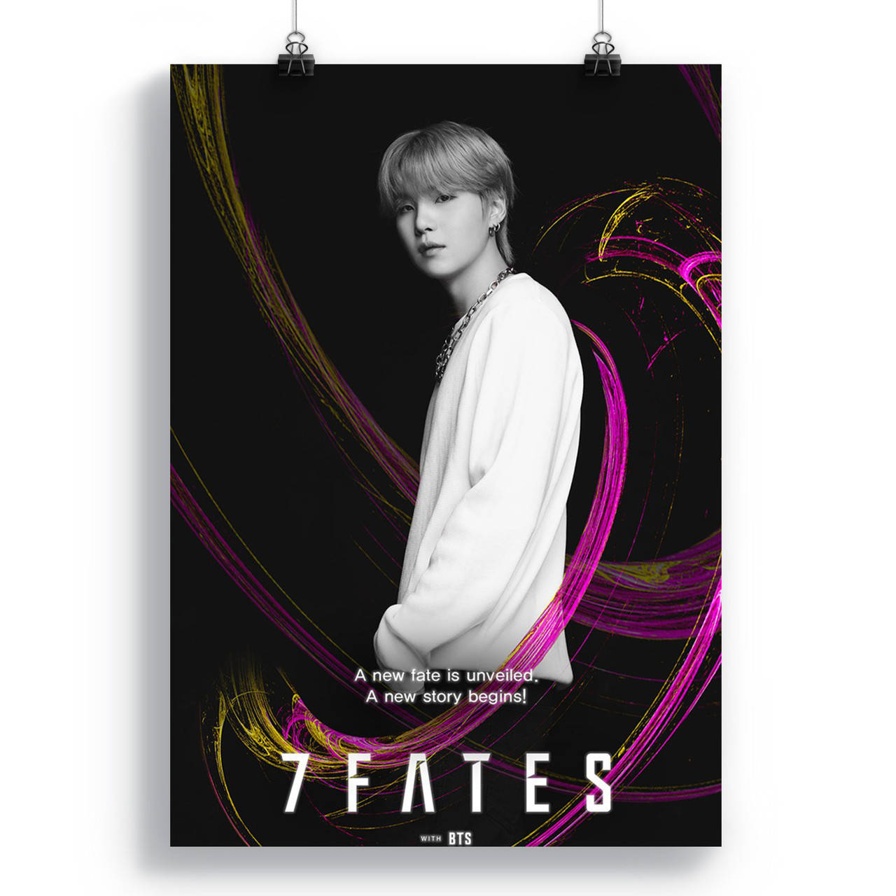 

Плакат BTS 937 Suga
