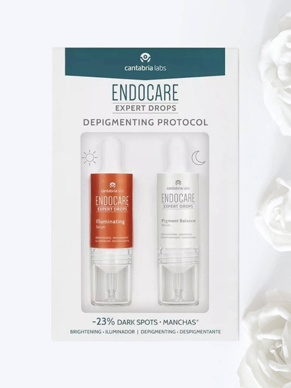 

Набор "Депигментирующий и осветляющий протокол" Expert Drops Depigmenting Protocol Endocare (2 шт по 10 мл)