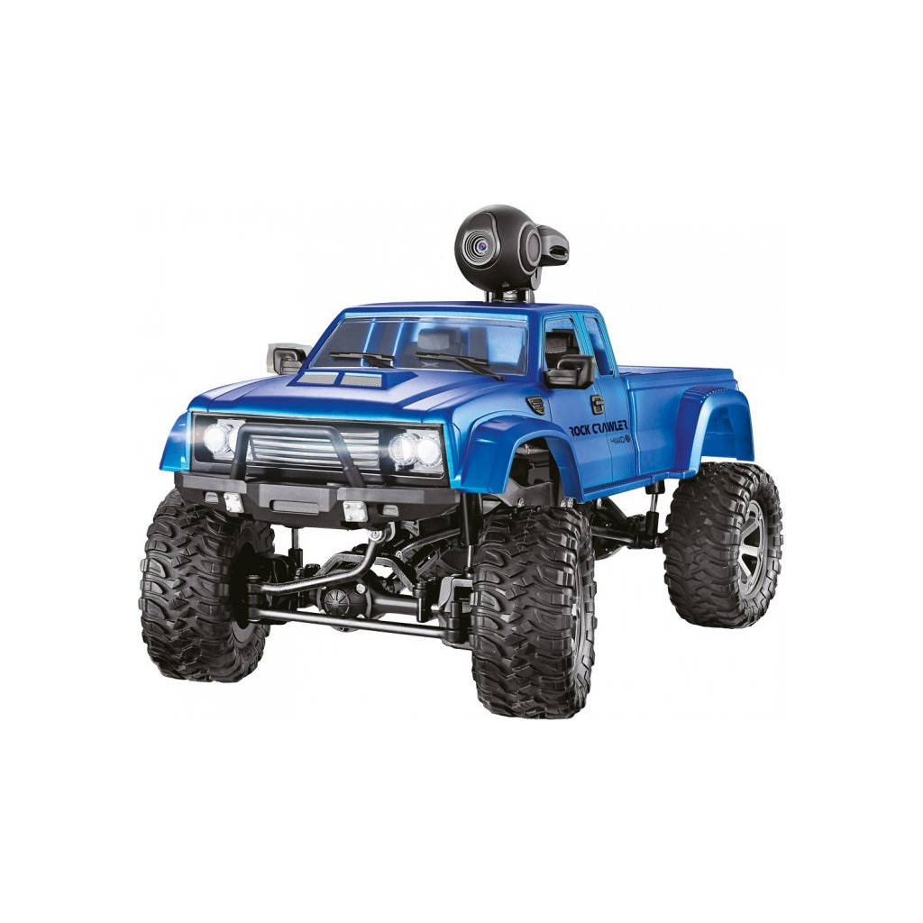

Радиоуправляемая игрушка ZIPP Toys Машинка 4x4 полноприводный пикап с камерой, синий (FY002AW blue)